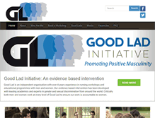 Tablet Screenshot of goodladworkshop.com